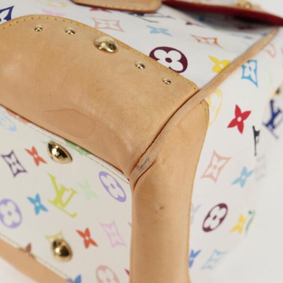LOUIS VUITTON Monogram Multicolor Beverly GM Hand Bag White M40201 - Picture 16 of 16